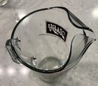 Schlitz      Heavy Glass Beer Pitcher -   the Beer That Made Milwaukee Famous 