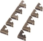  10pcs Metal Decorative Corner Protectors  Vintage Style Edge Antique Bronze