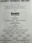 Beautiful The Carole King Musical Broadway Playbill Obc