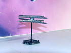 Battlestar Galactica Titanium-scale Cylon Scoutstar Cruiser Miniature  3  metal 