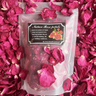 Dried Rose Petals 50g Natural Flower Petals Real Red Rose Petals For Bath Spa Fo