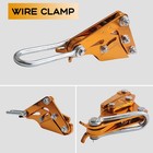 Wire Rope Grip Puller Wire Clamp Cable Pulling Tightening Tool 25-70mm 1435