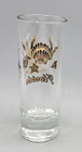 Vintage Shot Glass Florida Gold Gilded Seashells Tropical Beach Souvenir Shooter