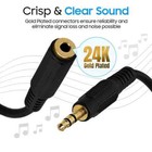 3 5mm Audio Extension Cable  10ft  - Male To Female Stereo Aux Cord For Car head