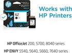Genuine Hp 62 Black Ink Cartridge   200 Pages C2p04an Original Exp - 06 27