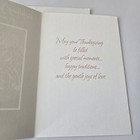 Vintage Thanksgiving Card Hallmark Wishing You Happiness