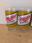 4 Vintage Miller High Life The Champagne Of Beers Beer Glasses