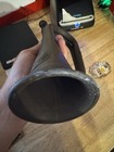 Regiment Brass Bugle 12    Patina Gift Musician Music Mouthpiece Cavalry Blemish