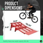 New Foldable Bmx Jump Ramp For Stacyc Mtb Rc And More Portable Launch Ramp
