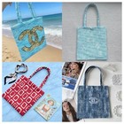 Limited Edition Chanel Deerskin Vip Beauty Gift Tote Bag  Multicolor 15  Styles