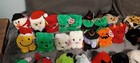 Massive 70 Lot Of Vintage Puffkins Grasshopper Cats Christmas Bears Dogs Bunnies