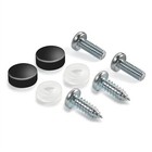 Golf R 100  Carbon Fiber License Plate Frame   Screw Caps