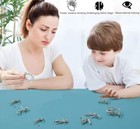 Metal Wire Puzzle Set Of 24 With Pouch brain Teaser Iq Test Trick Toy For Party