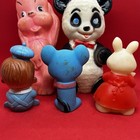 Vintage Rubber Squeak Toy Lot