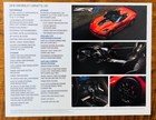 Original New 2019 Chevrolet Corvette Zr1 Photo Information Card Brochure