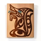 Cedar And Abalone Native Wall Plaque Hanging
