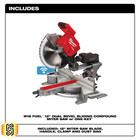 Milwaukee 2739-20 M18 Fuel 12  Dual Bevel Sliding Compound Miter Saw - Bare Tool