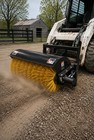 44  Skid Steer Hydraulic Angle Broom - Standard Flow  Bi-directional