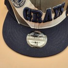 Homestead Grays Hat Cap Fitted Mens 7 1 8 Blue Gray Baseball Negro Leagues Retro