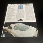 1978 Corvette  Vintage Gm Cars Parts Dealer Brochure Racing Auto Chevy Lot Of 10
