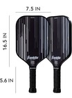 New Franklin Signature Pro Pickleball Paddle 16mm  Maxgrit Black