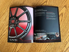 Genuine 2024 Honda Civic Type R  Dealer Accessory Brochure   Foldout Catalog