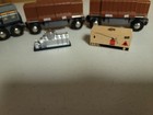 Brio Wooden Railway Train Aj 306 Grey   Orange  33567   Brown Cargo Trains