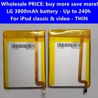 Lg 3800mah Battery Upgrade Replacement For Ipod Classic 6 7 Video 5 5 5 Thin Lot