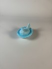 Vintage  Miniature Hen On A Nest Mini 2-1 2 