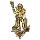 Antique Ormolu Bronze  Cherub Putti  Furniture Pediment Mount Decoration