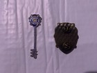 Resident Evil Enamel Pin Badge Set Rpd Stars Brand New Raccoon Police Key