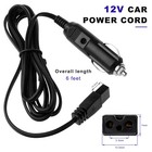 12v Car Cooler Plug Power Cable  1 8m 2 Pin Mini Fridge Cool Replacement Port   