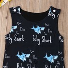 Newborn Infant Baby Boy Girl Shark Romper Bodysuit Jumpsuit Clothes Outfits
