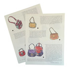 Vintage Miniature Doll Purses History Article 8 Pages With Photos
