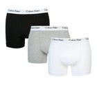 Mens Calvin Klein Boxer Shorts Underwear  Trunks  3 In A Pack Blackwhitegrey