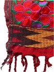 Colorful Floral Mexican Embroidered Table Runner Chiapas Hand Made 94 X 17    Vtg