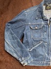 Vintage Maverick Blue Bell Selvedge 24mjz Size 42 Denim Jacket Usa Wrangler