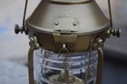 Nautical Maritime Brass Boat Antique Hanging Oil Lamp Ship Anchor Lantern 