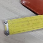 Vintage Pickett Slide Rule Model N600-es W  Leather Clip Case 