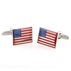 American Official Flag Usa America Us Pair Cufflinks In A Presentation Gift B   