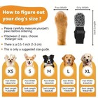 4 Pack Anti Slip Dog Socks Paw Protector Grip Shoe Boots Small Medium Pet Bootie