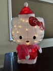 Hello Kitty Christmas 28    3d Lighted Holiday Decor Jumbo Rare Kurt Adler 2012