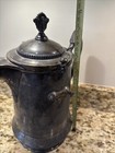 Antique 1878 Reed   Barton Tilting Water Pitcher Silver Plated W Liner 13 