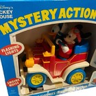 Vintage Nib Illco Disney Mickey Mouse Donald Duck Mystery Action Car 