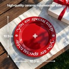 Waechtersbach Celebration Dish Red  10 63  Ceramic Plate     you Are Special Today