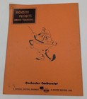 Models B   Bc Systems Adjustments Service Training Carburetor Rochester Products