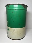 1950s Era Cities Service Trojan 5 Lb  Grease Old Tin Oil Can Nice Man Cave Rare 