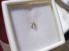 037 Grams Wadsworth Ohio Meteorite 5mm Fragment In 1 5   Wide Glass Top Case