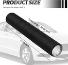 Suede Car Wrap Interior Vinyl  Self-adhesive Interior Covering Dash Steering