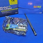 Linksys Wmp54g Wireless-g Pci Adapter  In Box All Manuals  Cds  New Open Box